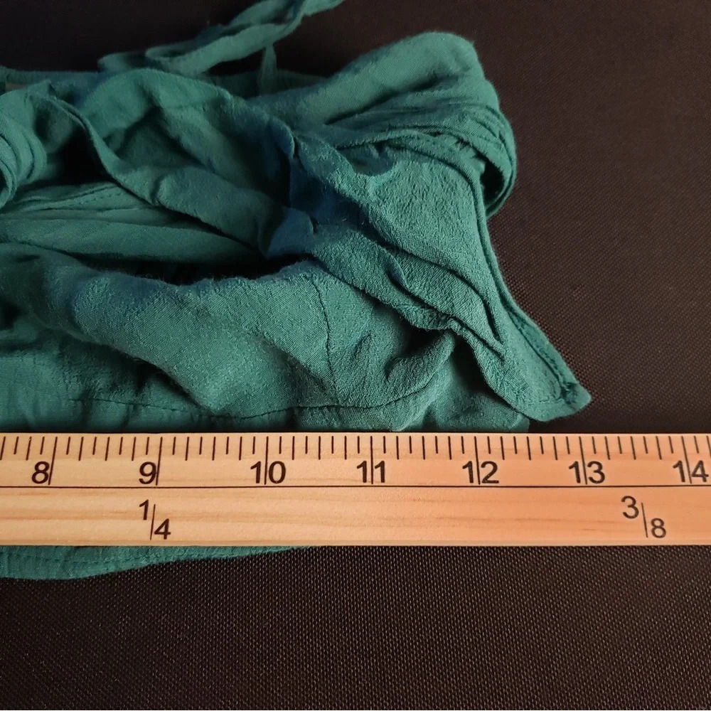 Free People Palermo Green Tie‎ Front Tank Top - Picture 7 of 7